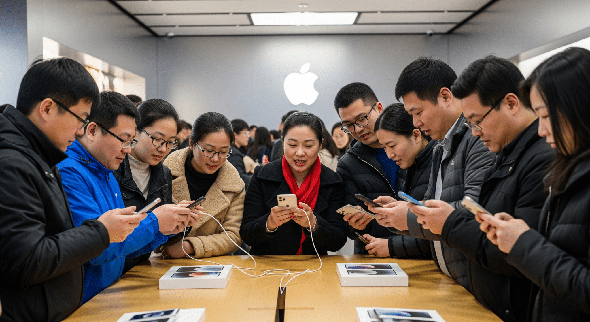 Apple Çin akıllı telefon pazarında öne geçiyor