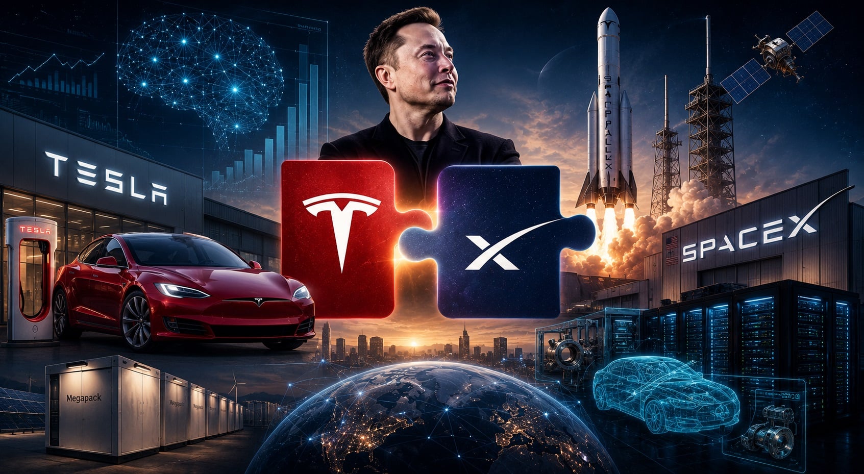 Tesla ile SpaceX birleşiyor mu, Musk’tan yeni çılgınlık