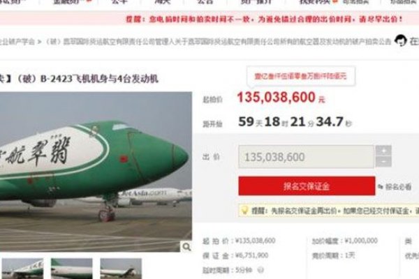 Şirket iflas etti, uçaklarını internette satışa çıkardı!