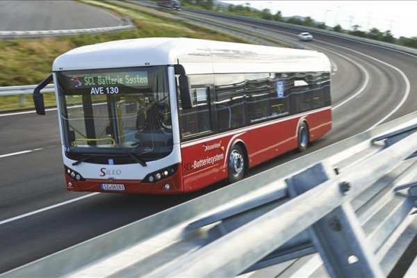 Yerli elektrikli otobüs SILEO Avrupa'da