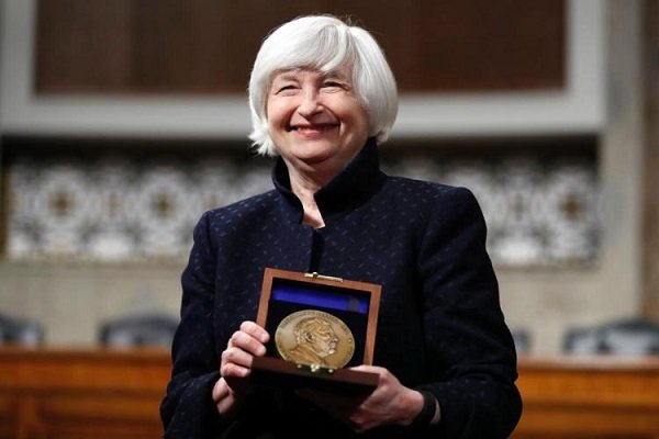 Fed Başkanı Yellen'e Kamu Ahlakı Ödülü