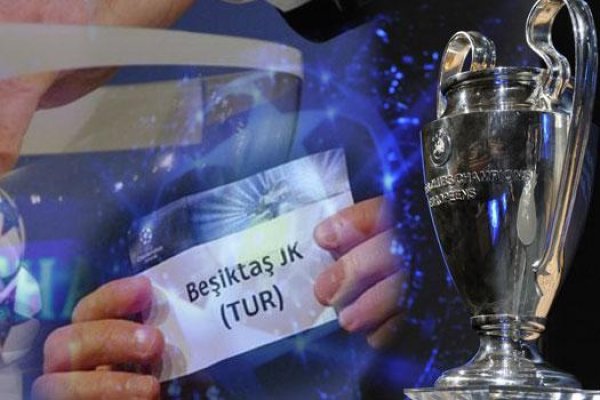 Beşiktaş'In Şampiyonlar Ligi'nde rakibi belli oldu