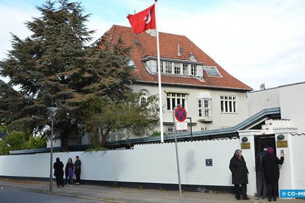 Türkiye'nin Kopenhag Büyükelçiliği'ne saldırı
