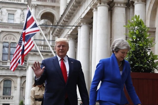 Trump’tan İngiltere’ye Ticaret Anlaşması Sözü