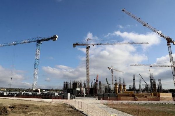 Avro Bölgesi'nde inşaat üretimi ocakta arttı