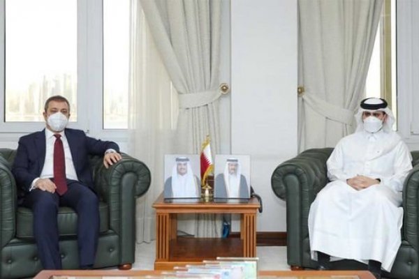 Kavcıoğlu, Katar Merkez Bankası Başkanı ile görüştü