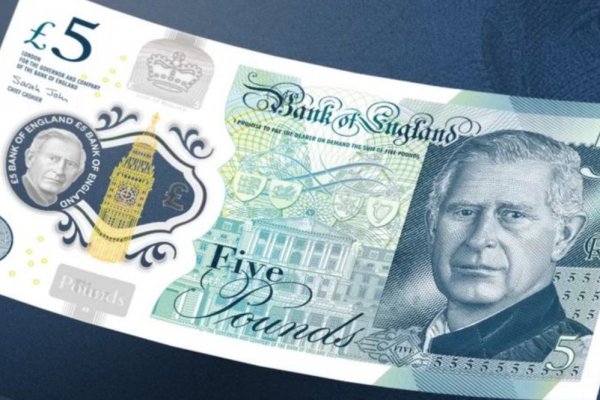 Kral Charles'lı yeni banknotlar ortaya çıktı