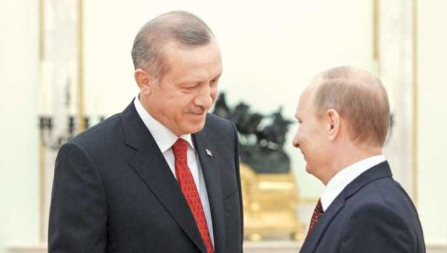 Putin'den Erdoğan'a şarkı