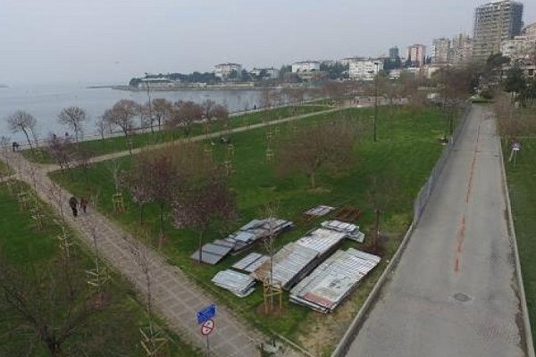 Fenerbahçe sahili kapatılıyor