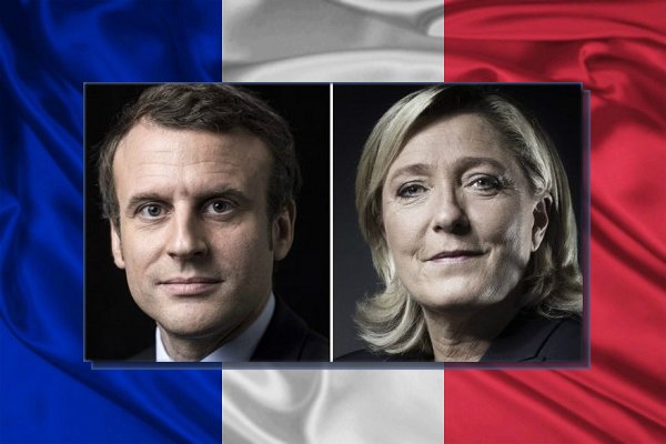 Fransa'da Le Pen ve Macron ikinci turda