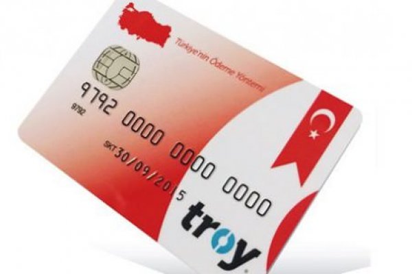Türkiye'nin Ödeme Yöntemi "TROY" cüzdanlarda