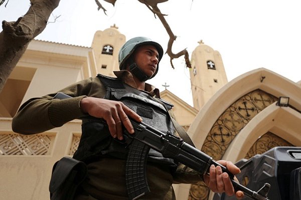 Mısır'da kiliseye silahlı saldırı 23 ölü