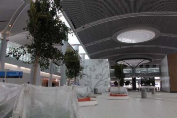Üçüncü havalimanının son hali görüntülendi