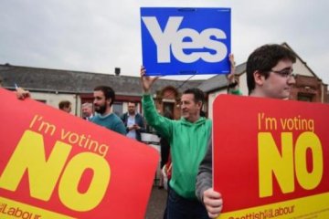 İskoçya bağımsızlığa "hayır" dedi