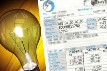 Elektrik faturaları meclis gündeminde