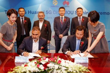 Turkcell ve Huawei 5G'li akıllı şehirler için imza attı