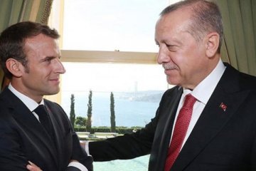 Fransa Cumhurbaşkanı Macron'dan Erdoğan mesajı