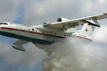 Rus yangın söndürme uçağı düştü: THK'dan flaş açıklama