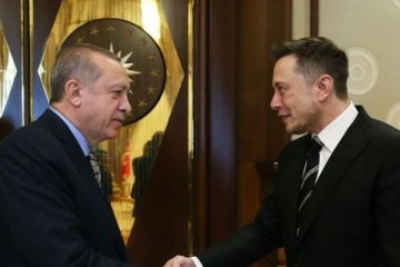Erdoğan ve Elon Musk'tan sürpriz görüşme