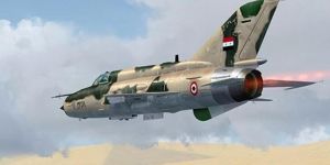 Suriye askeri uçağı düştü