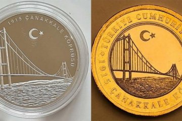 Çanakkale Köprüsü için hatıra parası basıldı