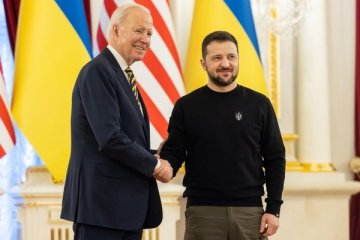 ABD Başkanı Biden Kiev'i ziyaret etti, silah yardımı sözü verdi
