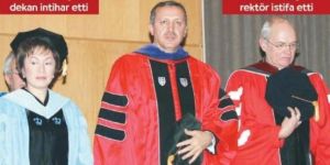 Erdoğan fahri doktorayı bağışla almış