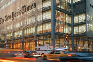 New York Times çalışanlarından iş bırakma eylemi