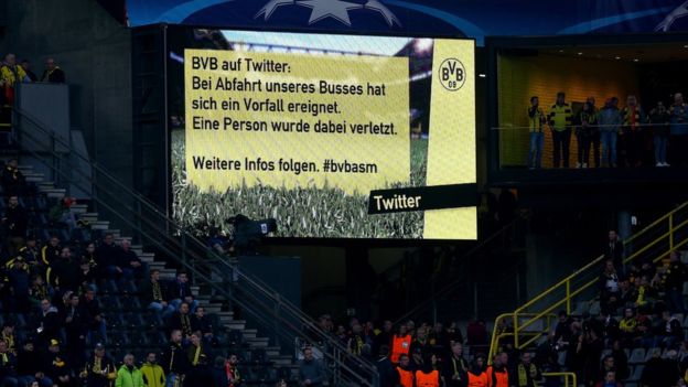 Borussia Dortmund-Monaco maçı patlama sonrası ertelendi 3 bb-001.jpg