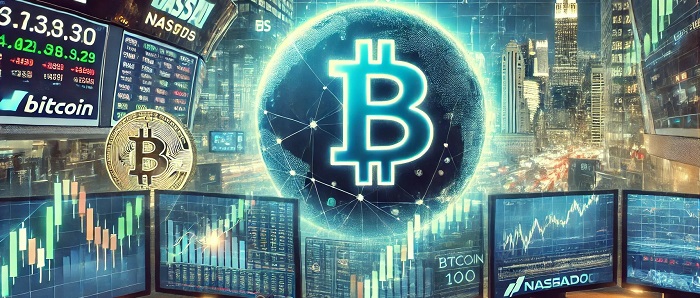 Bitcoin yatırımcısı şirketin hisseleri rekor kırabilir 3 dall·e-2024-12-16-17.14.17---a-wide-horizontal-digital-illustration-of-the-us-stock-market-scene,-featuring-elements-like-stock-market-graphs,-the-bitcoin-logo-prominently-display.jpeg